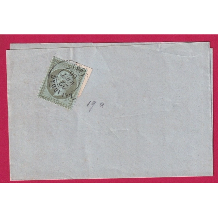 N°19 CAD LAVARDAC LOT ET GARONNE TEXTE PONT DE BORDES COURT ARMAGNAC ALCOOL LETTRE COVER