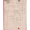 N°13 TTB PARIS BUREAU C 1859 RARE AFFR INSUFF C EN ROUGE POUR SEVRES SEINE ET OISE LETTRE FRANCE