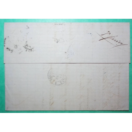 N°90 SAGE CAD DEPART MONTPELLIER HERAULT POUR BORDEAUX GIRONDE 1884 LETTRE COVER FRANCE