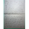 N°107 BLANC BLOC DE 8 + PAIRE TARIF 10C AUXERRE YONNE POUR SENS 1913 LETTRE COVER FRANCE