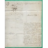CAD TYPE 15A AMELIORATION DE DATE ENSISHEIM HAUT RHIN PP NOIR POUR BOURG EN BRESSE AIN 1842 LETTRE COVER FRANCE