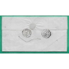 CAD TYPE 15A TARDETS BASSES PYRENEES PP ROUGE POUR BORDEAUX GIRONDE 1845 LETTRE COVER FRANCE