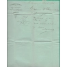 N°60B TYPE II GC 2376 MOIRANS DU JURA POUR ST CLAUDE 1874 LETTRE COVER FRANCE