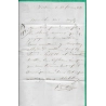 N°13A PAIRE PC 2906 SISTERON BASSES ALPES POUR MARSEILLE BOUCHES DU RHONE 1856 LETTRE COVER FRANCE