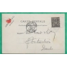 N°89 SAGE CARTE POSTALE REPIQUEE JAMES MOSS TRANSPORTS MARITIMES BORDEAUX GIRONDE POUR PONTARLIER DOUBS 1893 FRANCE