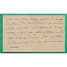 N°90 SAGE CAD PRADES PYRENEES ORIENTALES CONVOYEUR LIGNE BLEU VERSO VILLEFRANCHE DE CONFLENT A PERPIGNAN 1899 FRANCE