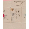 N°38 GC 532 BORDEAUX GIRONDE POUR MALTE MALTA 1873 LETTRE COVER FRANCE