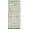 ENVELOPPE CHARGE FRANCHISE VALEURS RECOUVREES REUILLY INDRE POUR PROVINS SEINE ET MARNE 1887 LETTRE COVER FRANCE