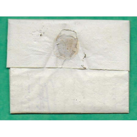 MARQUE 78 ST TROPEZ VAR POUR DRAGUIGNAN 35x11 1825 LETTRE COVER FRANCE