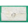 CAD TYPE 12 GUIGNES RABUTIN SEINE ET MARNE + CURSIVE 73 FONTENAY POUR PARIS 1839 LETTRE COVER FRANCE