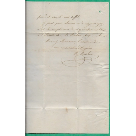 CAD TYPE 15 BUREAU DE LA MAISON DU ROI PARIS PP ROUGE POUR AUBIGNY EN ARTOIS PAS DE CALAIS 1843 LETTRE COVER FRANCE