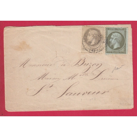 N°19 27 MIXTE LAURE NON LAURE TARIF LOCAL LUZ ST SAUVEUR POUR ST SAUVEUR HAUTE PYRENEES SIGNE BAUDOT LETTRE COVER