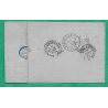 N°28 x2 GC 4034 TROYES AUBE POUR BAGNERES DE LUCHON HAUTE GARONNE 1871 LETTRE COVER FRANCE