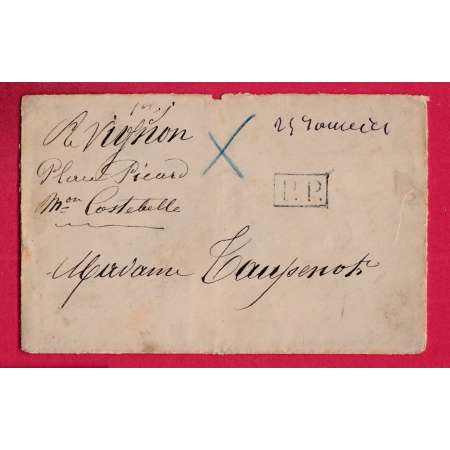 GUERRE 1870 PP SANS CAD BEAU TEXTE ENTRE LE MANS SARTHE ET PARIS POUR AVIGNON VAUCLUSE LETTRE COVER