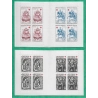 LOT CARNETS DE TIMBRE CROIX ROUGE DE 1960 A 1984 COMPLETS STAMP FRANCE