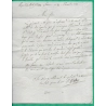 MARQUE 49 FISMES BLEU MARNE POUR MONTAUBAN TARN ET GARONNE 27x11 1824 LETTRE COVER FRANCE