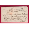 MARQUE 59 LA FERTE MACE ORNE 1826 INDICE 13 POUR PARIS LETTRE COVER