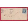 N°22 GC 49 ALBAN TARN BOITE RURALE F TEILLET POUR ALBI LETTRE COVER