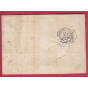 GUERRE 1870 ANTIBES ALPES MARITIMES PP ROUGE 23.01.1871 27EME REGIMENT DE LIGNE LETTRE COVER