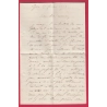 GUERRE 1870 GARDE MOBILE LYON RHONE POUR CONFOLENS CHARENTE 10 FEVRIER 1871 LETTRE COVER