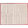 GUERRE 1870 GARDE MOBILE LYON RHONE POUR CONFOLENS CHARENTE 10 FEVRIER 1871 LETTRE COVER