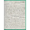CAD TYPE 13 LE VIGAN GARD + CURSIVE SUMENE POUR LA SALLE 1841 LETTRE COVER FRANCE