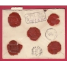 N°75 82 LE HAVRE LE PORT SEINE INFERIEURE LETTRE CHARGE POUR PARIS COVER