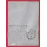 N°66 PAIRE PARIS BT MAZAS JUILLET 1876 POUR MULHOUSE HAUT RHIN ALSACE LORRAINE ALLEMAGNE FER A CHEVAL LETTRE COVER