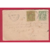 ENTIER SAGE + N°96 ASSAT BASSES PYRENEES POUR GALVESTON TEXAS USA ETATS UNIS AMERIQUE 1901 LETTRE COVER