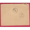N°79 QUIMPER FINISTERE 1877 AFRANCHISSEMENT INSUFFISANT TAXE 55 MANUSCRIT ST MALO BUREAU PASSE RENNES ILLE ET VILAINE