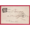 TAXE N°2 PREOBLITERE DE LYON 1862 POUR LYON LETTRE COVER
