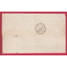 TAXE N°2 PREOBLITERE DE LYON 1862 POUR LYON LETTRE COVER