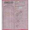 N°22 PRECUSEUR APRES LE DEPART 21 ET 22 NOV 1865 GC 1989 LAVAUR TARN POUR CASTRES LETTRE COVER
