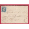 N°60 GC 3860 CAD TYPE 24 STE SIGOLENE HAUTE LOIRE POUR DUNIERES INDICE 13 LETTRE COVER