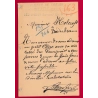 ALSACE LORRAINE ENTIER 5PF AMBULANT SARREGUEMINES HAGUENAU POUR NIEDERBRONN BAS RHIN MOSELLE LETTRE COVER