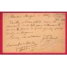 ALSACE LORRAINE ENTIER 1/2 GR REMILLY MOSELLE 1874 POUR METZ LETTRE COVER