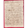 MARQUE DE RABASTEN LENAIN N°1 1766 TARN POUR LAYRAC SUR TARN HAUTE GARONNE LETTRE COVER