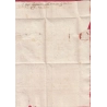MARQUE DE RABASTEN LENAIN N°1 1766 TARN POUR LAYRAC SUR TARN HAUTE GARONNE LETTRE COVER