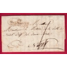 MARQUE 79 MORTAGNE SUR SEVRE VENDEE POUR NIORT DEUX SEVRES 1827 INDICE 11 LETTRE COVER