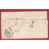 MARQUE 79 MORTAGNE SUR SEVRE VENDEE POUR NIORT DEUX SEVRES 1827 INDICE 11 LETTRE COVER