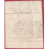MARQUE 79 MORTAGNE SUR SEVRE VENDEE POUR NIORT DEUX SEVRES 1827 INDICE 11 LETTRE COVER