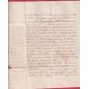 MARQUE 79 MORTAGNE SUR SEVRE VENDEE POUR NIORT DEUX SEVRES 1827 INDICE 11 LETTRE COVER