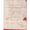 MARQUE 79 MORTAGNE SUR SEVRE VENDEE POUR NIORT DEUX SEVRES 1827 INDICE 11 LETTRE COVER