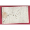 MARQUE P79P FONTENAY LE COMTE VENDEE 1819 POUR ST MARTIN DE GURCON GURSON DORDOGNE LETTRE COVER