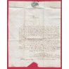 MARQUE P79P FONTENAY LE COMTE VENDEE 1819 POUR ST MARTIN DE GURCON GURSON DORDOGNE LETTRE COVER