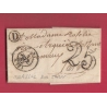CAD TYPE 15 ALBI TARN BOITE RURALE D MARSSAC SUR TARN 1852 POUR CARMAUX LETTRE COVER