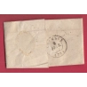CAD TYPE 15 ALBI TARN BOITE RURALE D MARSSAC SUR TARN 1852 POUR CARMAUX LETTRE COVER