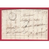 CAD TYPE 15 ST AFFRIQUE AVEYRON BOITE RURALE E SALZE POUR PARIS 1849 LETTRE COVER
