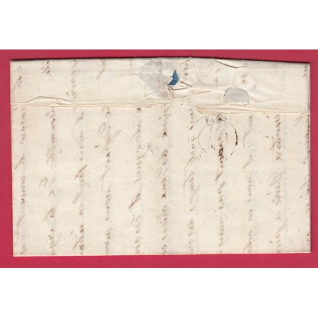 CAD TYPE 15 ST AFFRIQUE AVEYRON BOITE RURALE E SALZE POUR PARIS 1849 LETTRE COVER