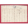 CAD TYPE 15 ST AFFRIQUE AVEYRON BOITE RURALE E SALZE POUR PARIS 1849 LETTRE COVER